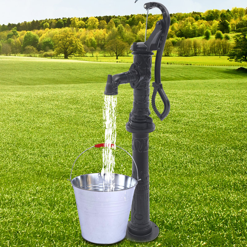 Pitcher Pump and Base Suction Range 19.69ft