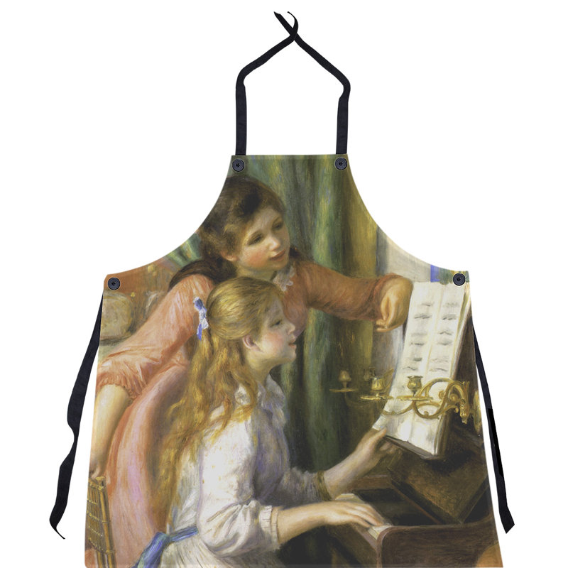 Pierre-Auguste Renoir, tablier filles au piano