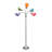 Simple Designs 67" Contemporary Multi Head Medusa 5 Light Adjustable Gooseneck w/ Multicoloured Shade-1625494341-1625494340
