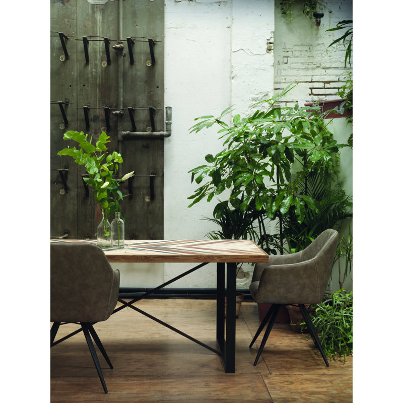 Risborough Spruce Rectangular Wood Top Dining Table