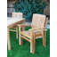 Kia Outdoor Teak Dining Armchair