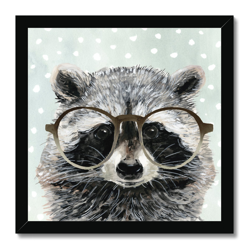 Four-eyed Forester IV by Victoria Borges - Wrapped Canvas Painting Print, Black Framed Paper Print, 55cm H x 55cm W