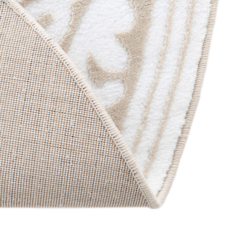 Tapis Charlton Home® Hermitage, Rond 4 pi