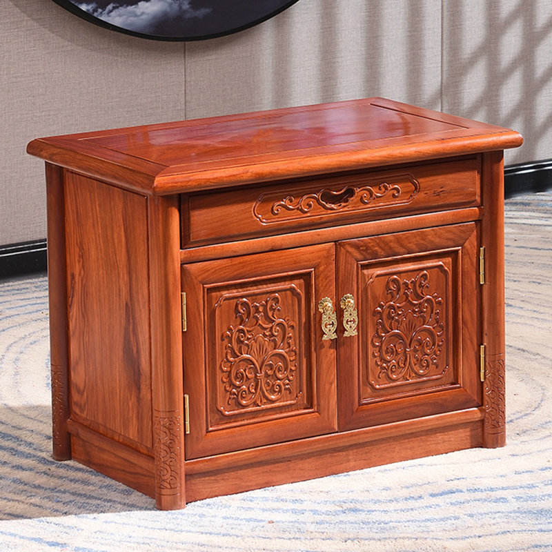 Armoire de rangement pour chaussures en bois massif 8 paires