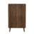Space Saving Shoe Storage, Mdf Walnut Modern Cabinet For Entryway Home