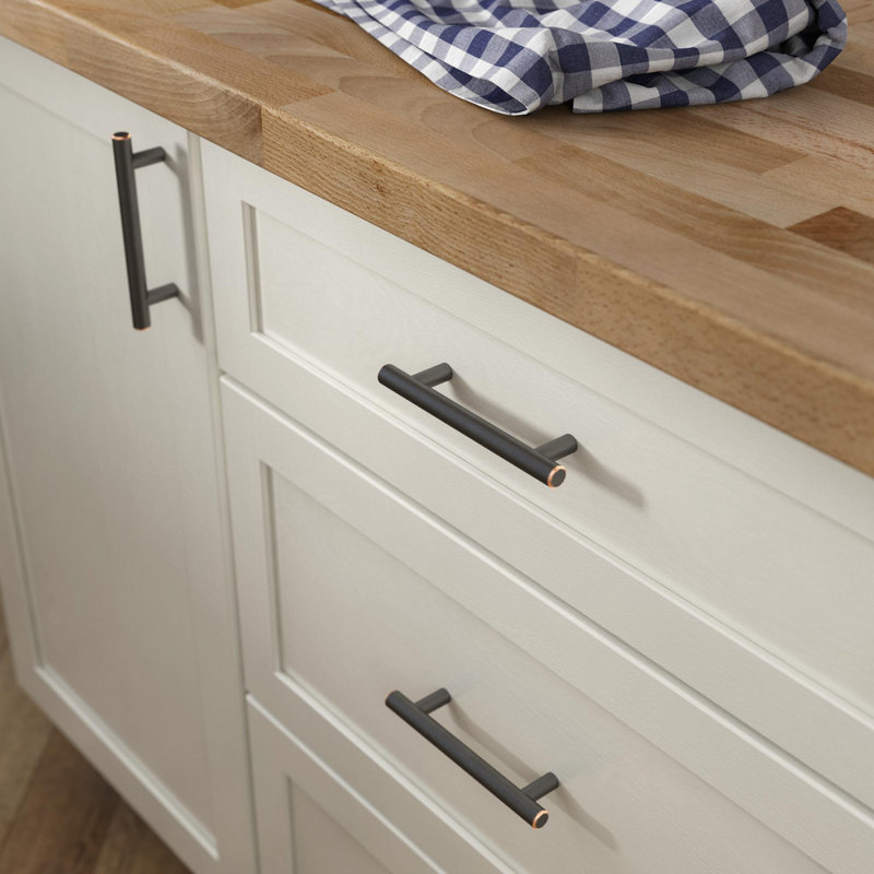 Builder's Program Series 3 Decorative Cabinet 3" Center to Center Bar Pull, Bronze/Copper, 3" Center to Center