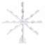 Denas Metal Rectangle Mirror with Hooks