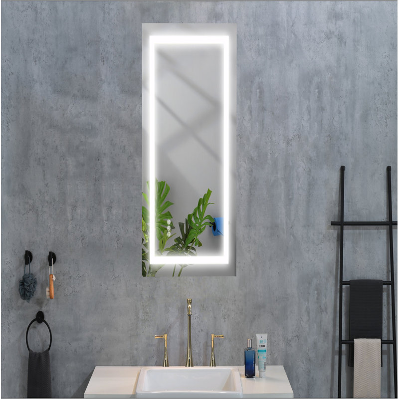 Miroir de salle de bain DEL, 28" x 40"