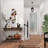Metal Embossed Plate Home Wall Decor with Scroll Frame