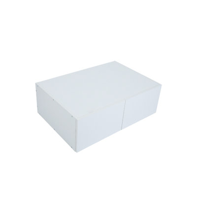 Radiance Ready to assemble White Gloss 36 x 12 in. Wall Bridge Kitchen Cabinet