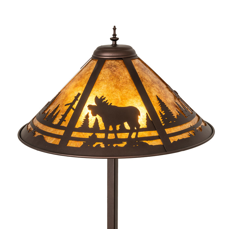 Rustic Lodge Floor Lamp