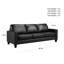  Ensemble de salon en cuir véritable 3 pièces Deboer-504861188