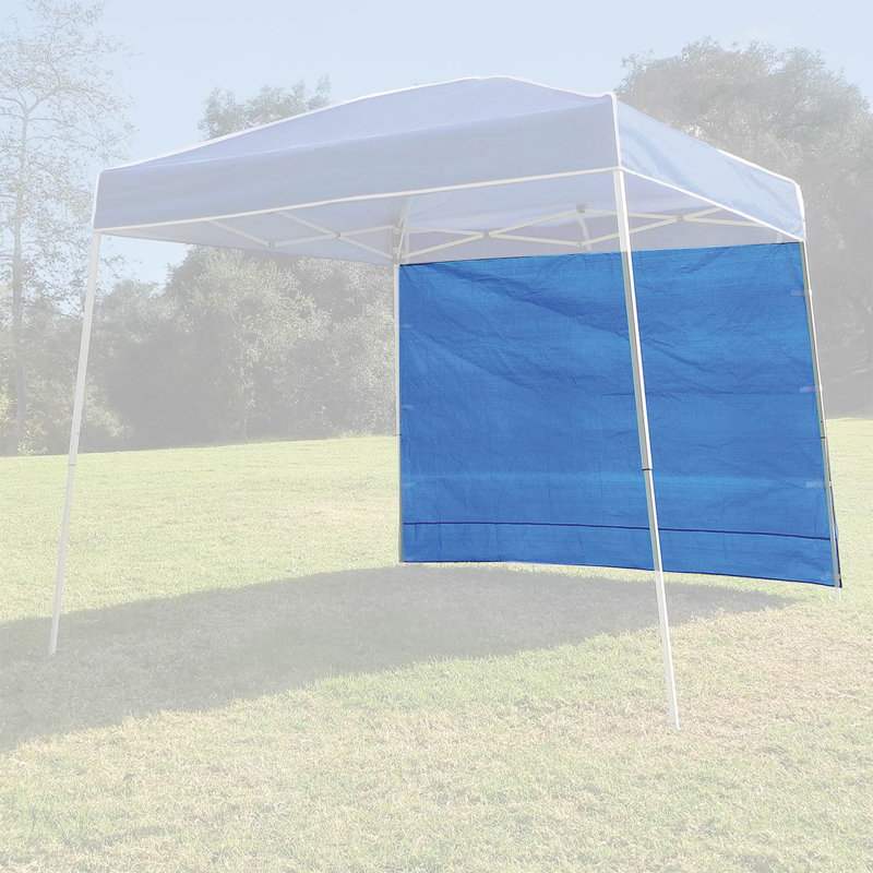 Z-Shade Blue Plastic Side Wall for Canopy