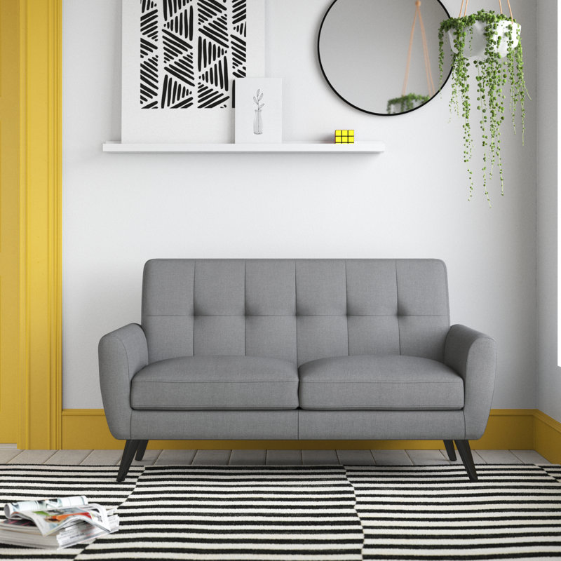 Bostrom 2 Seater Linen Sofa, Mid-Grey