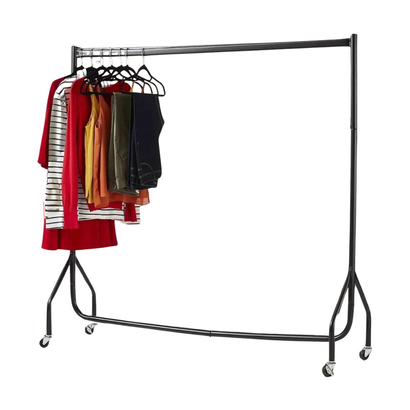 183cm Rolling Clothing Rack