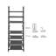 16 Pair Shoe Rack