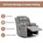 Latitude Run® Swivel Rocker Recliner Chair with Massage and Heat-1546445541