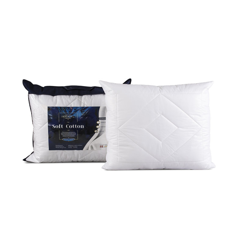 Cotton Medium Support Pillow, 40 x 40cm
