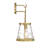 Caaliyah Metal Armed Sconce in Brass-84795911