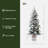 5Ft Pre-Lit Snow Flocked Full Pine Potted Artificial Christmas Tree