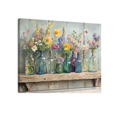 Wrapped Canvas Painting