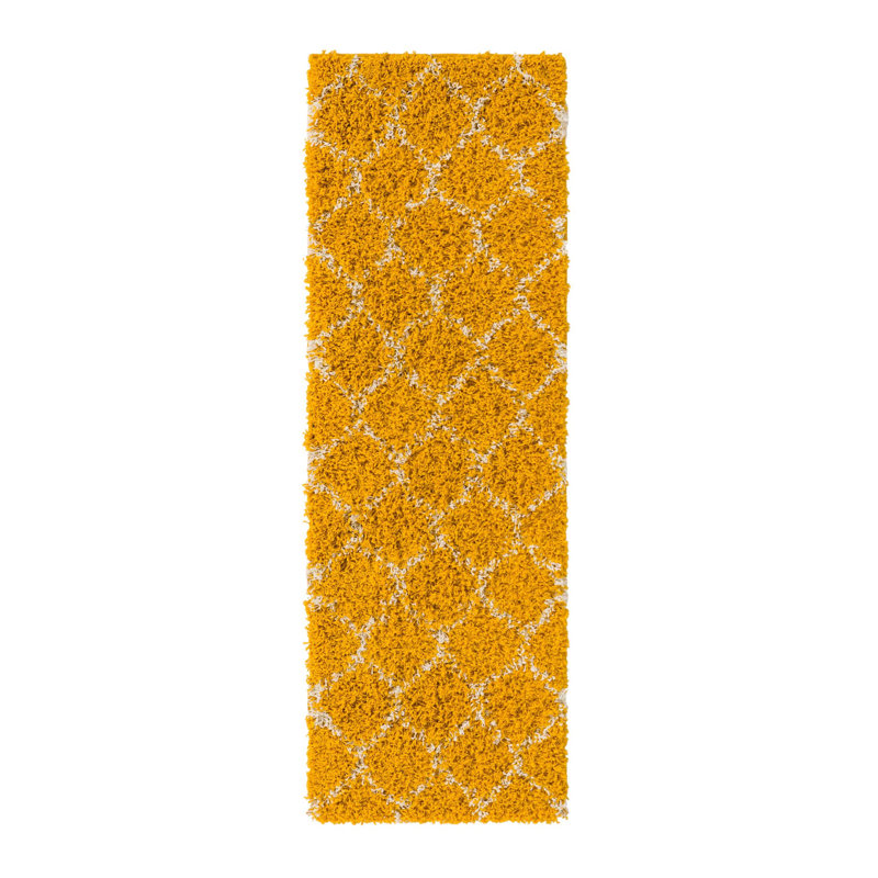 Geometric Indoor Rug, Runner 2' x 6'
