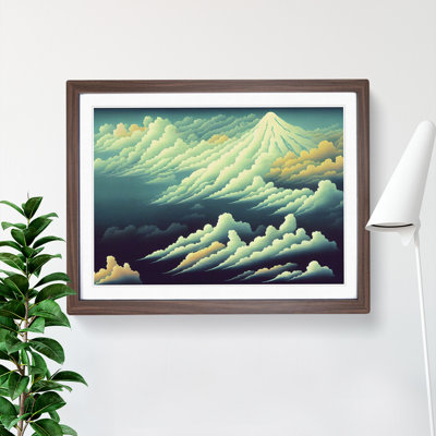 Dazzling Cloudy Sky - Framed Print