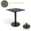 Milini Unfinished Metal Base Dining Table-182964804-182964803