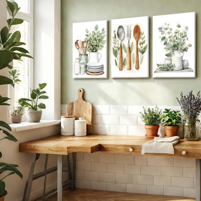 3 Piece Wrapped Canvas Print