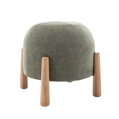 Mayfair Stackable Ottoman - Eucalyptus Green