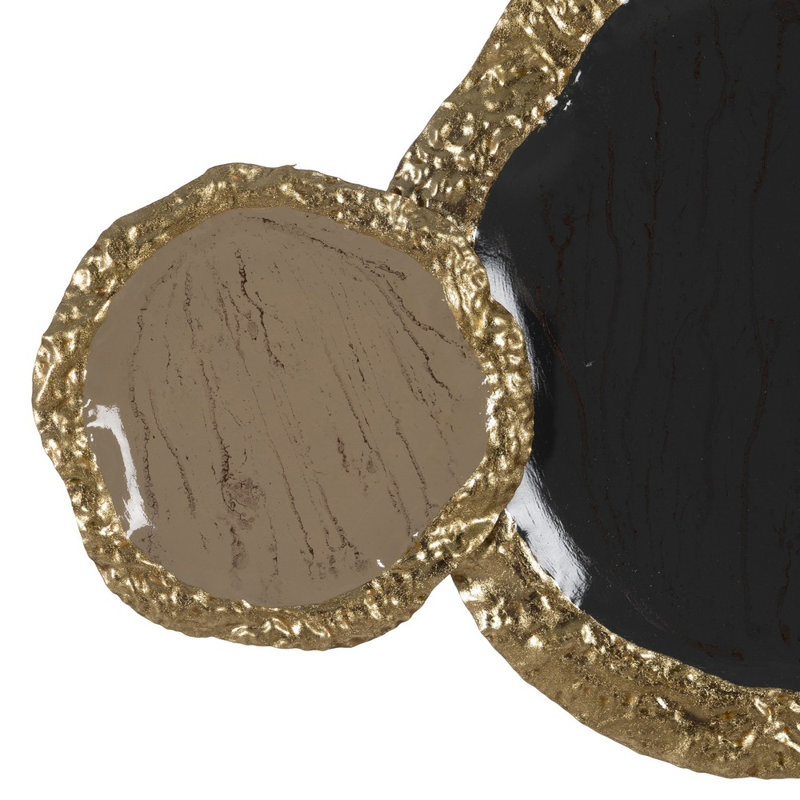 Aliahna Abstract Wall Decor on Metal