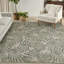 Tapis d'extérieur vert ivoire Wildon Home® Garden Oasis-529668678