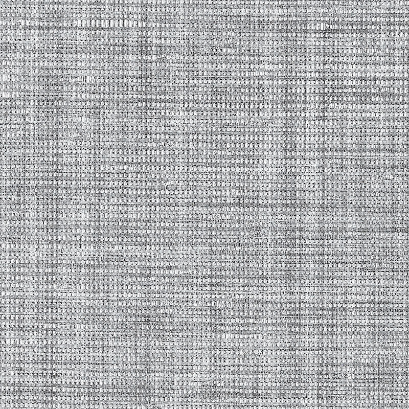 Anodized Raffia Wallpaper, Oxidized Silver