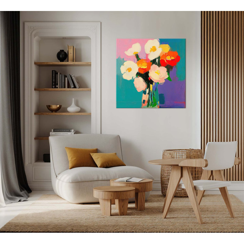 Colorful Blossoms 1 - Unframed, Large