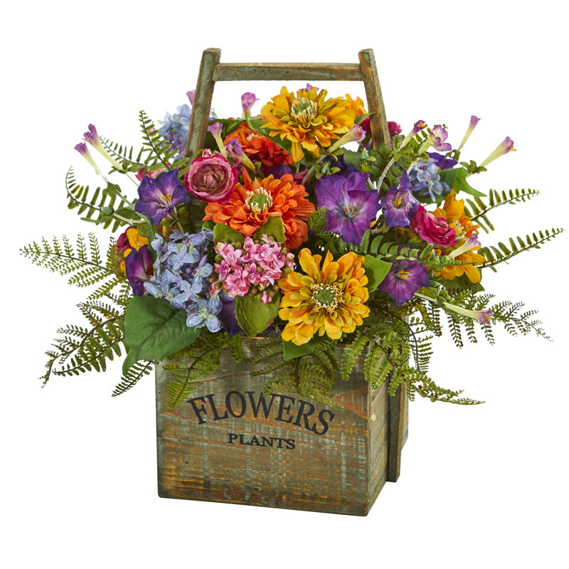 Mixed Arrangement in Basket