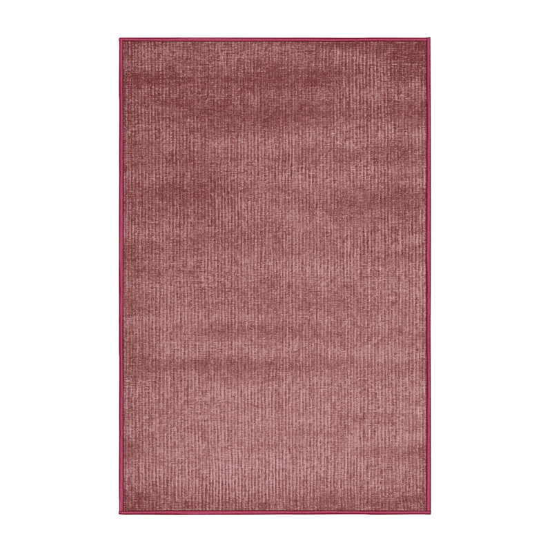 Tapis abstrait lavable à la machine, Rectangulaire 2 pi x 3 pi