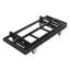 Chariot pliant portatif pour cloison sèche 2200 lb 2 freins + 2 roues en caoutchouc universelles de 4 po noires (modèle pliable)