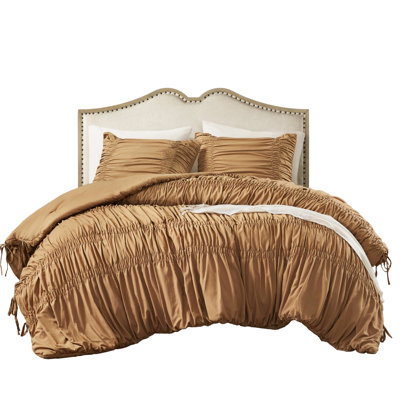Twin/twin Xl Comforter , French Country, Romantic Bedding Pre-washed Microfiber, All, Fluffy Warmth, Standard, Machine Washable Country 2pcs, Design With Delicate Ties, Soft All Round Comfort, 100,