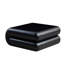 Table basse carrée empilable moderne à bords arrondis en fibre de verre 31,5 po FFZ-134671256