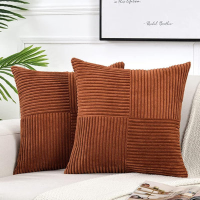  Housse de coussin réversible en chenille