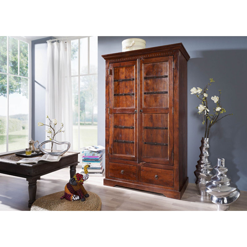Oxford 2 Door Solid Wood Wardrobe