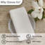 Ensemble de 4 serviettes de table blanches en lin Park Designs-991457290