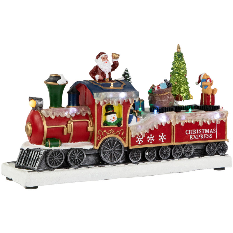 Jeu de jouets Train Village Christmas