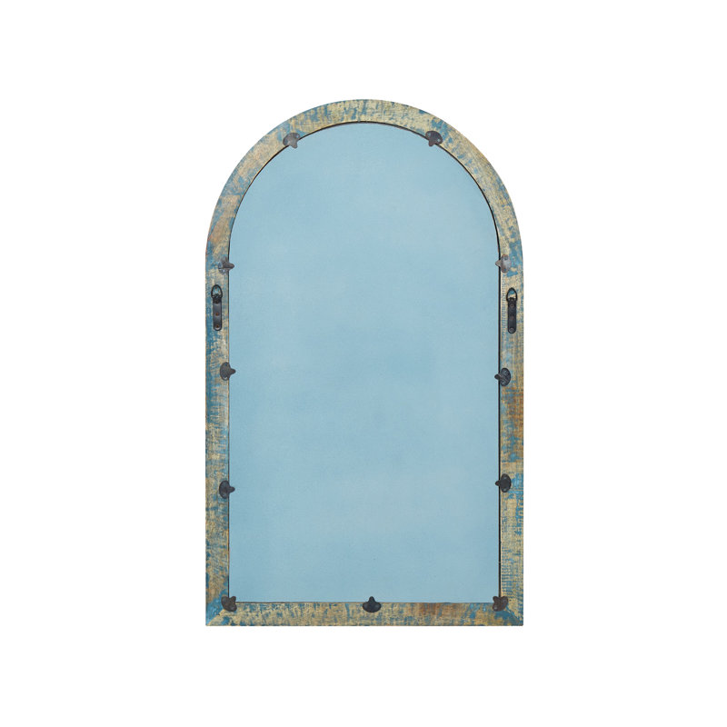 Leidi Solid Wood Arch Mirror