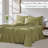 Vilano Springs Extra Deep Pocket Sheet Set, 6-Piece Ultra Soft Microfiber Sheets and Pillow Cases, Wrinkle Resistant, Easy Care-86340220-86340214