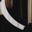 Dardar - rideau moderne - noir, blanc et doré Expression III - velours obscurcissant - 1 panneau-1219002658