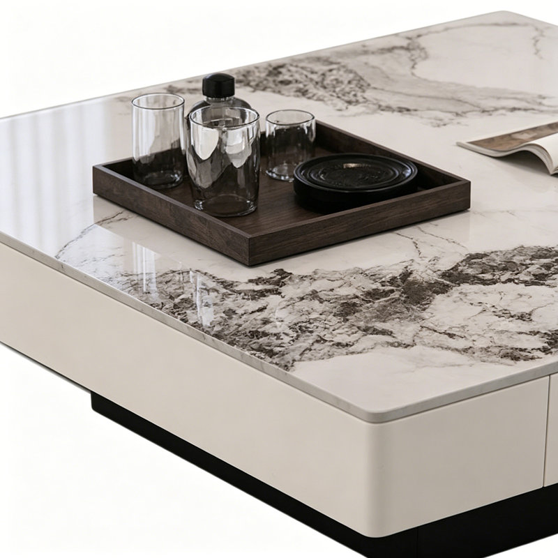 Stacey, White/Gray/White/Black, 15" H x 47.24" L x 47.24" W