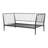 Metal Twin Daybed Bed Frame Matte Black