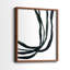 Onyx Ribbon I-Premium, impression encadrée - prête à être accrochée - aucun clou requis - aucun clou requis-108016110-108016111