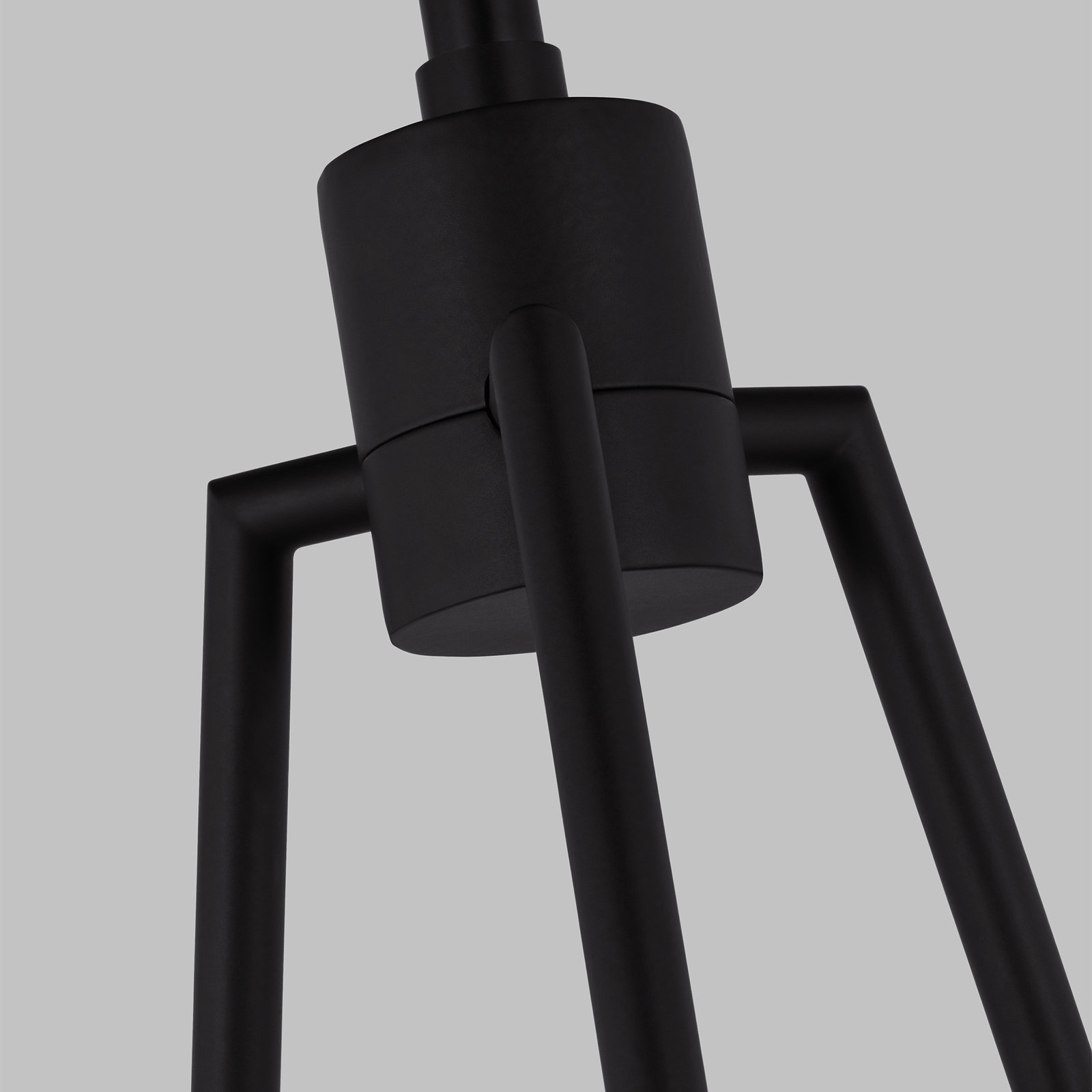 Loane 3-Light Chandelier, Midnight Black
